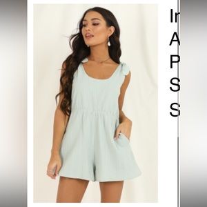 Showpo Tie Shoulder Romper